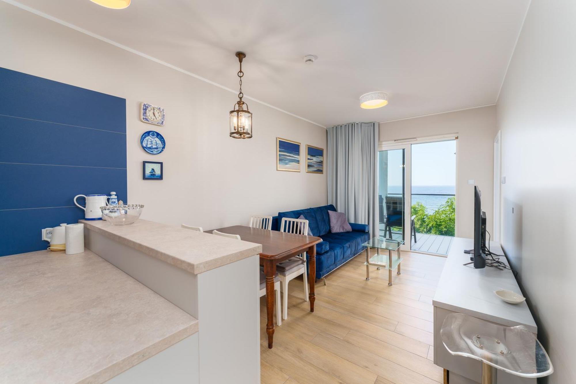 Apartment Kapitanski Z Widokiem Na Morze 4 Pietro - By Perlowa Przystan Rent *